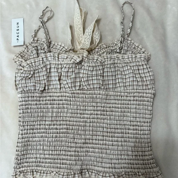 PacSun Gingham Tank - Picture 2 of 3